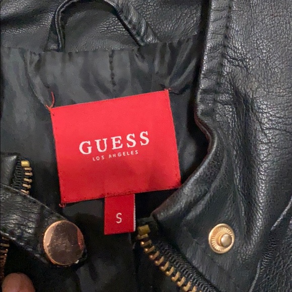 Guess Leather Jacket - Picture 3 of 3